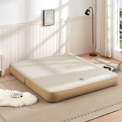 Grand matelas pneumatique - Lit de camping gonflable avec pompe électrique, portatif pour la maison, les voyages et les invités, matelas gonflable durable avec housse de matelas