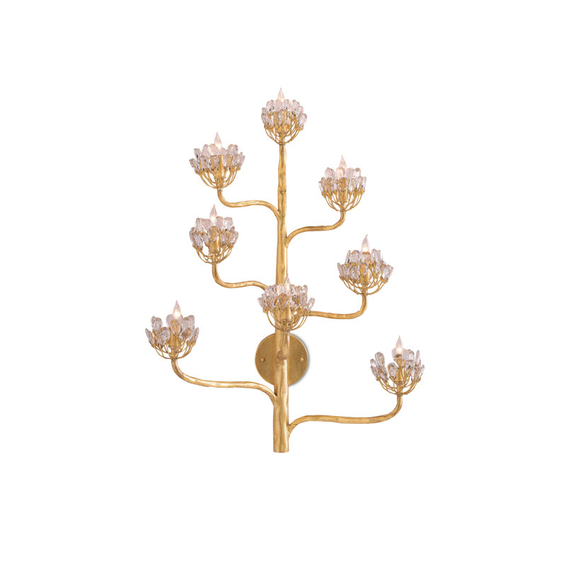 Marjorie Skouras Agave Americana 8 - Light Candle Wall Light