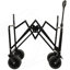 Chariot pliable polyvalent robuste avec rangement spacieux et siège confortable-112318366