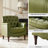 Orme 32" W Tufted Genuine Leather Armchair-122503353