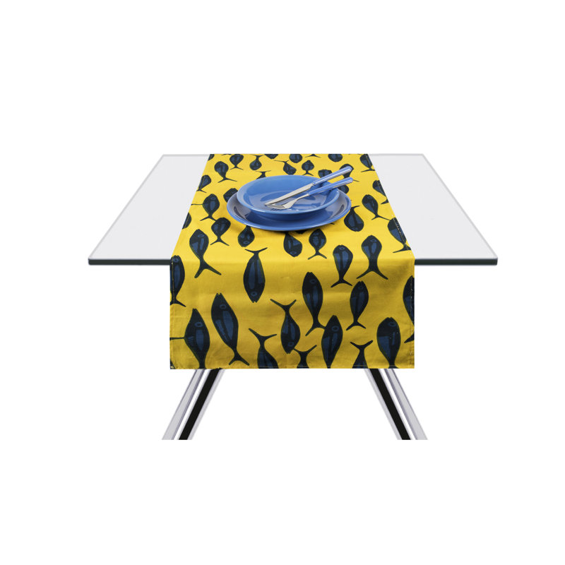 Afrika Fishes Table Runner