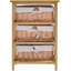 Moises 29cm W Wood Shelving Unit