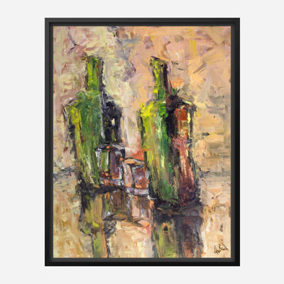 Bottles Print by John Beard