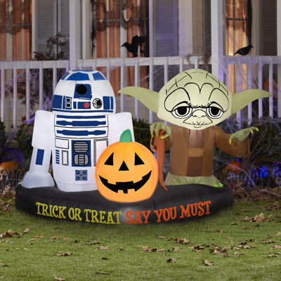 Décoration extérieure d'Halloween