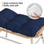 Repose-pieds en osier avec coussin Sunbrella® Annamarja-127876768