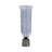 Frosted Textured Glass Vase for Table Home Decor - Elongated Tall Flower Vase Design Accent for Living Room Styling and Display - Blue & Silver-860176837
