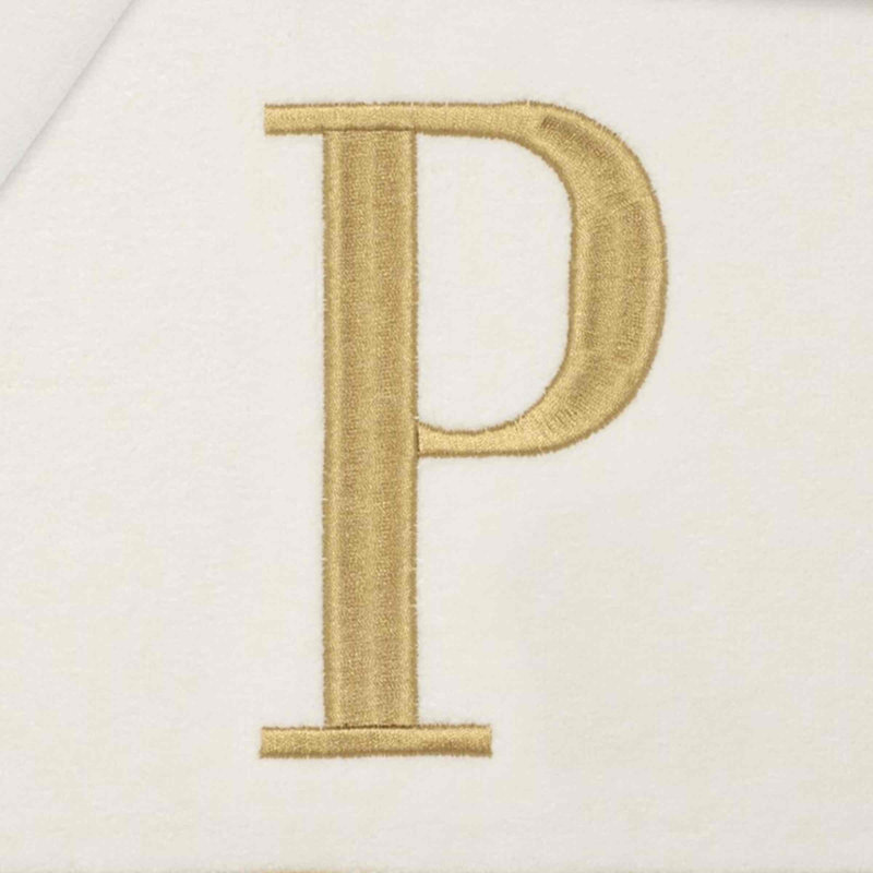 GRY/IVR Monogram Towel Set, 3 Piece Towel Set, Ivory