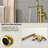 1-Handle Freestanding Floor Mount Roman Industrial Style Tub Faucet Bathtub Filler With Hand Shower-103551830