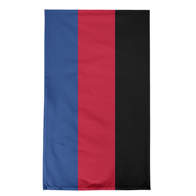 Serviette de thé à rayures pour équipe de football baltimore retour