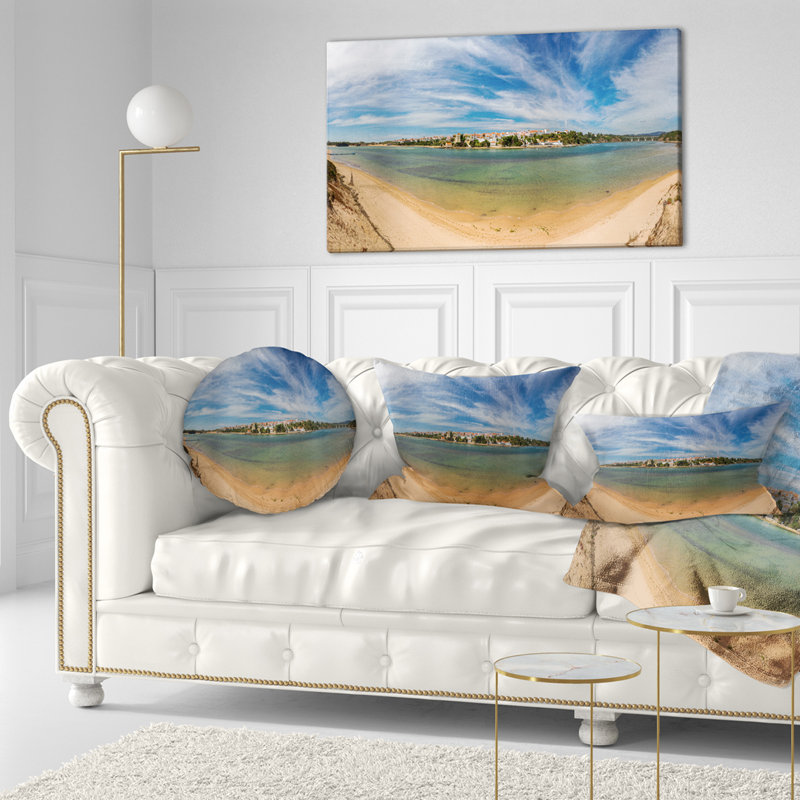 Coussin lombaire en portugais pour village mer
