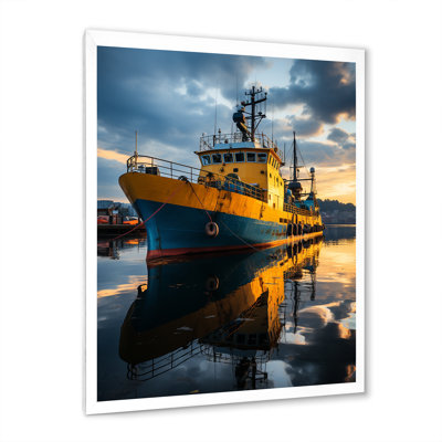 Port Port of Contrasts II sur toile