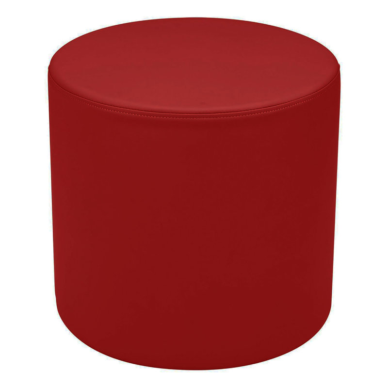 Ensemble de repose-pieds rond 30 po avec siège H 18 po Pro Series Pro-Erase, Cramoisi / érable