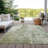 Machine Washable Indoor/Outdoor Xhevrie Aloe Rug-2075756251