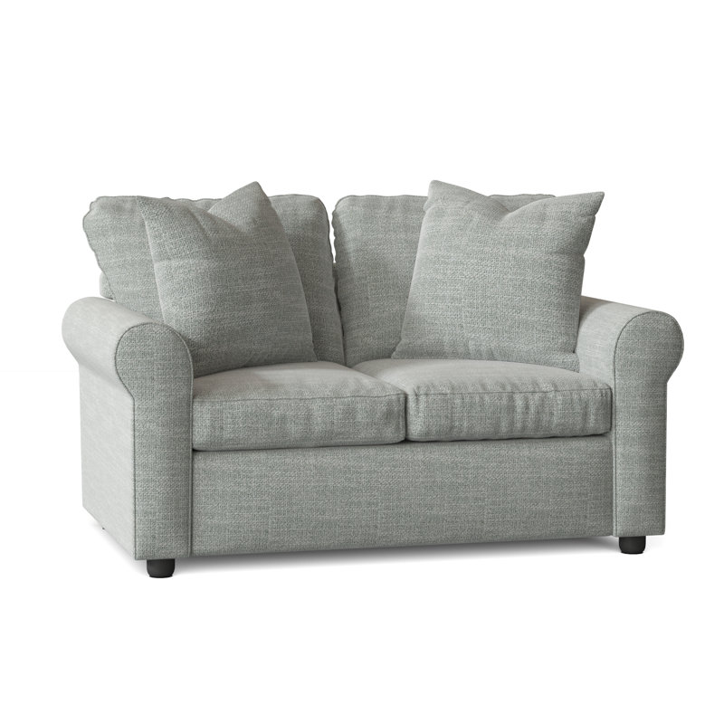 Causeuse rembourrée 60 po Warrington, Conversation Capri Basketweave