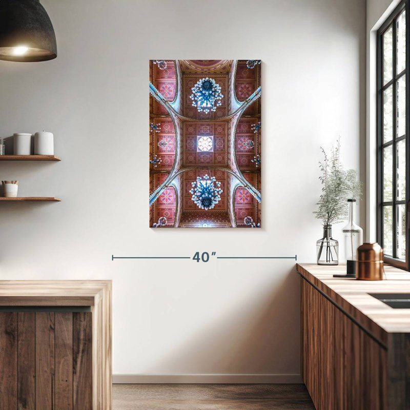 Aime Dohany Street Synagogue, 36" H x 24" W
