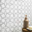 Calabria Frost Grid 12 in. x 12 in. Polished Marble Mosaic Floor and Wall Tile