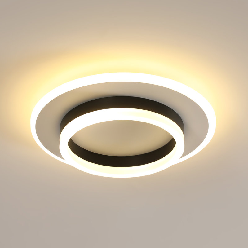 DELIPOP Sleek 30cm Round Flush Mount, 3000K
