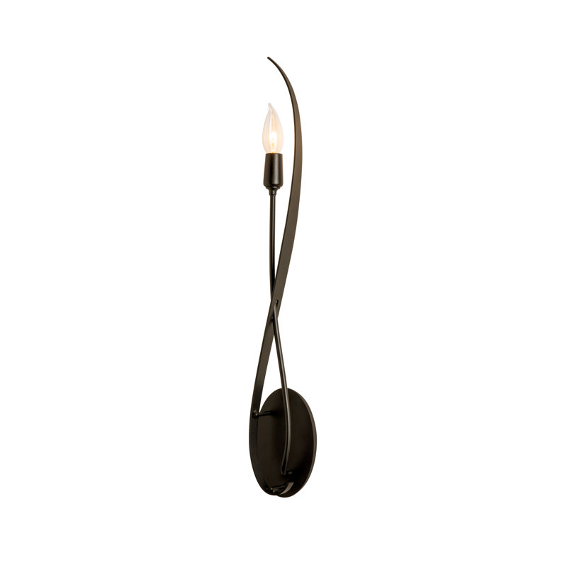 Willow 1 - Light Dimmable Candle Wall Light, Oil Rubbed Bronze