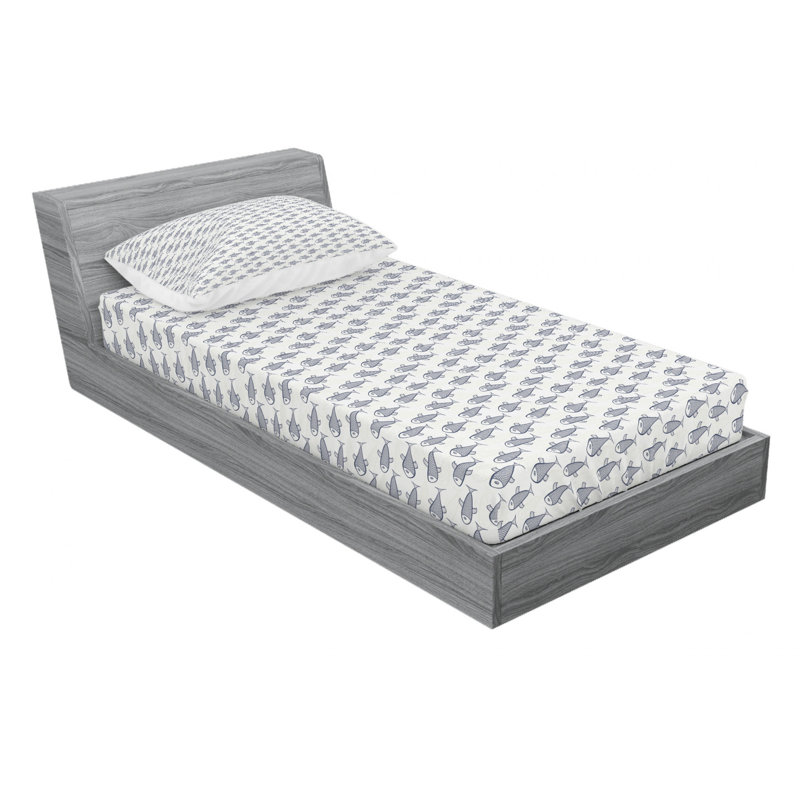 Microfiber Sheet Set, Twin XL Sheet Set with Fitted Sheet