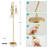 Zakaria 65'' Dimmable Tree Floor Lamp with 3 bulbs included-607696576
