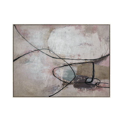 «Kinetic Abstract», art mural encadré
