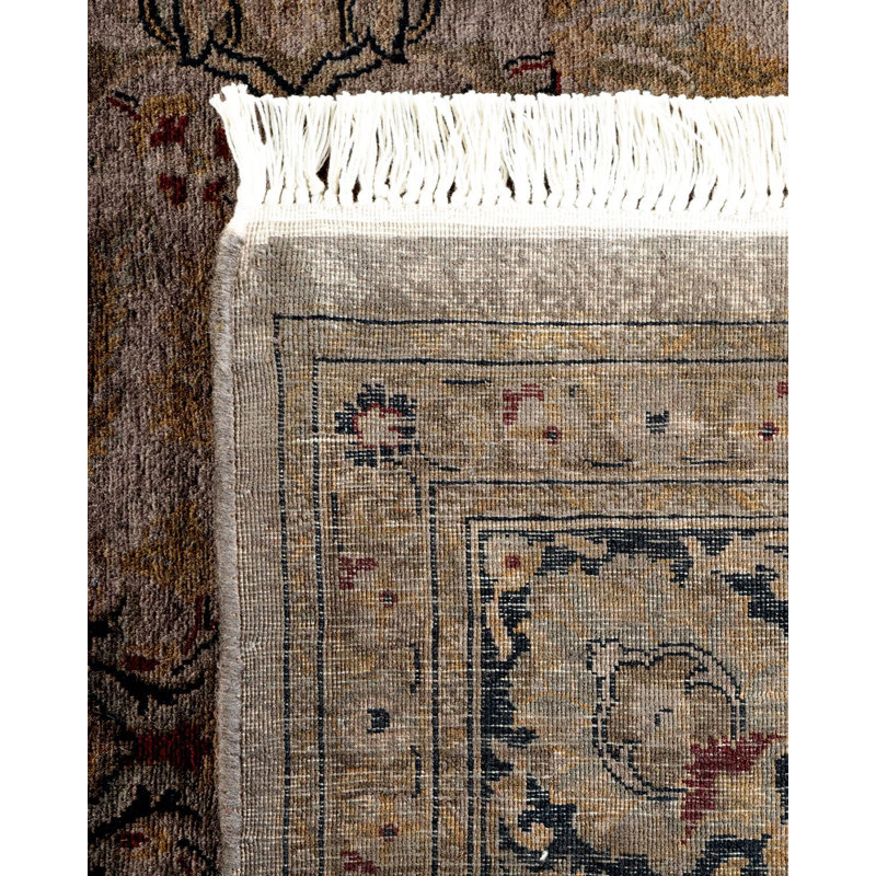 Fine Vibrance One-of-a-Kind 6' 1" X 8' 9" Hand Knotted Area Rug