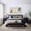 «Mid Century Modern Boho», pastel vert géométrique, feuille de palmier jungle-119395830-87392636-87392637