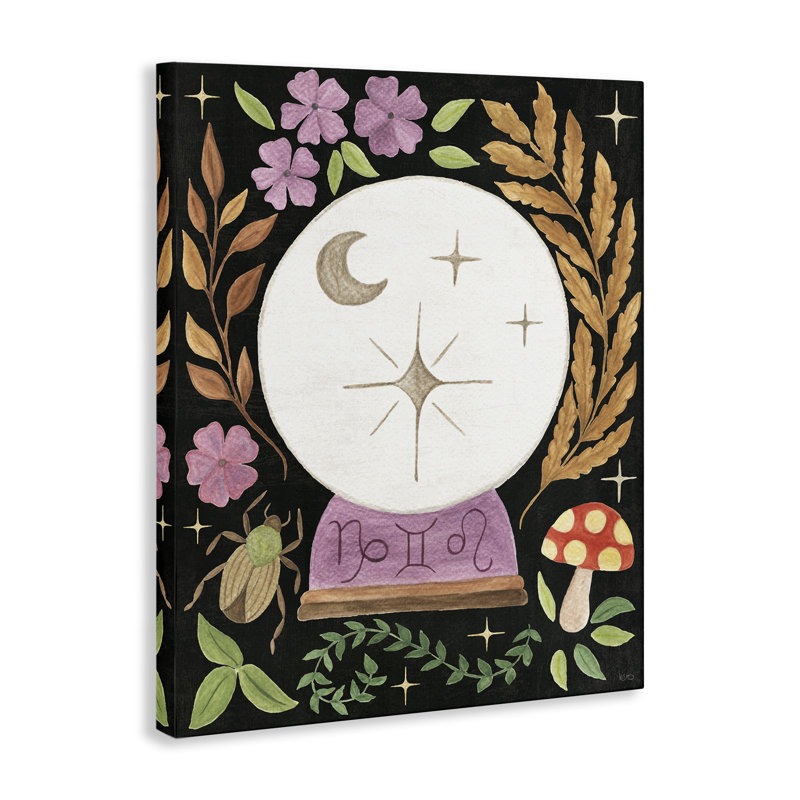 «Spooky Chic Crystal Ball» par Veronique Charron, H 20 po x l 16 po