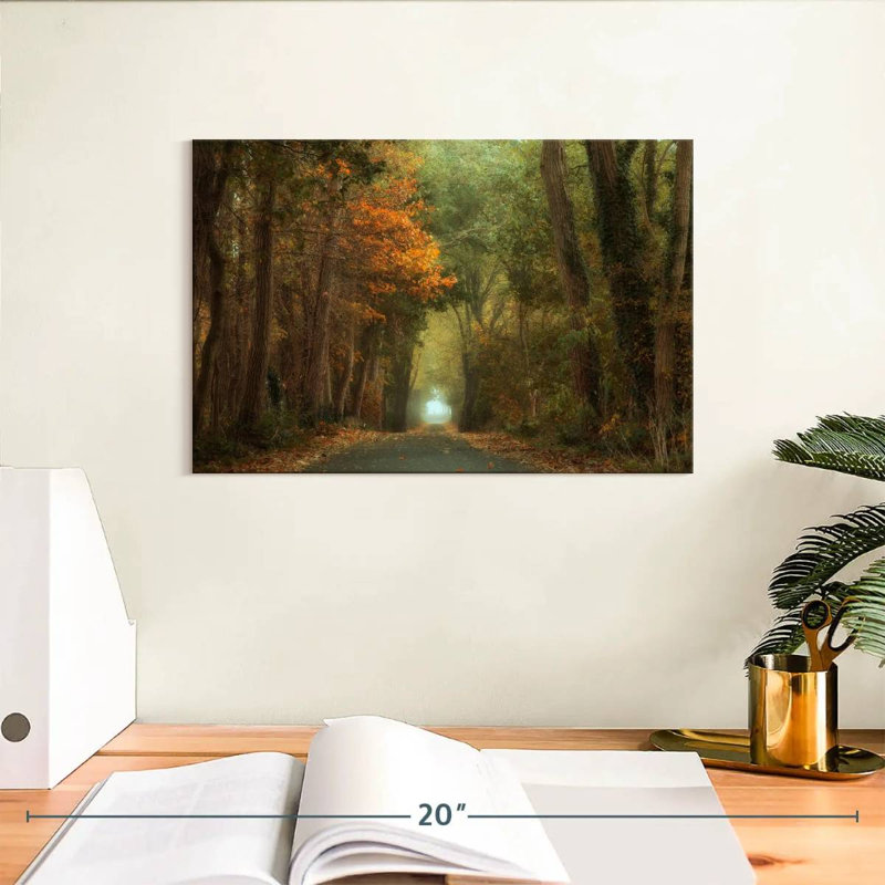 Mehar Picturesque Country Road, 8" H x 12" W