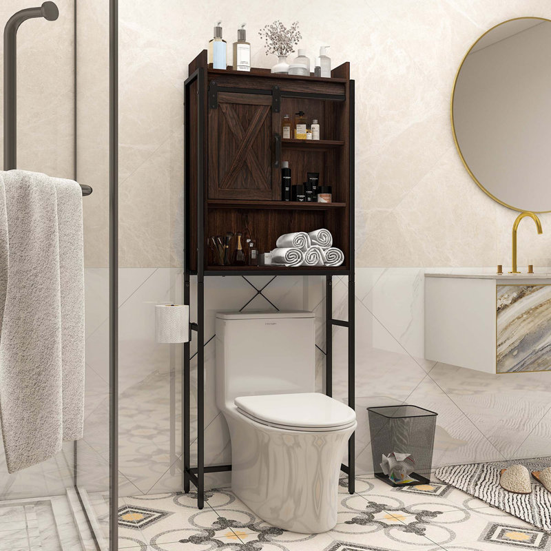 Freestanding Over The Toilet Storage, Espresso