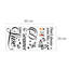 Insects Non-Wall Damaging Wall Decal