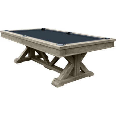 Brazos River Weathered 8' Slate Pool Table with Professional Installation ($895 Value) Included