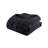 Modern Black Bedding Sets, Polyester Comforter With Pompom Design For Home Décor