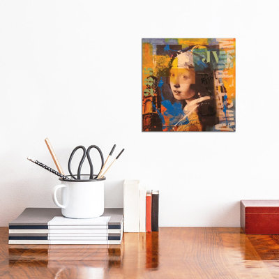 Girl by Micha Baker - Wrapped Canvas Painting