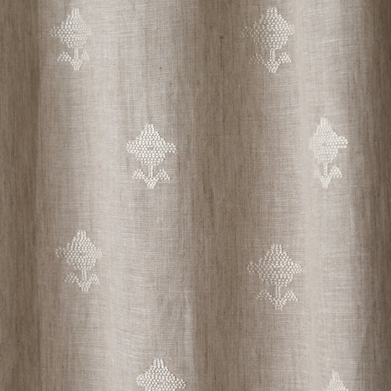 Rubia Sheer Fabric, Natural