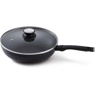 C-Discount Aluminium Wok with Lid