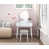 White/Beige Fabric