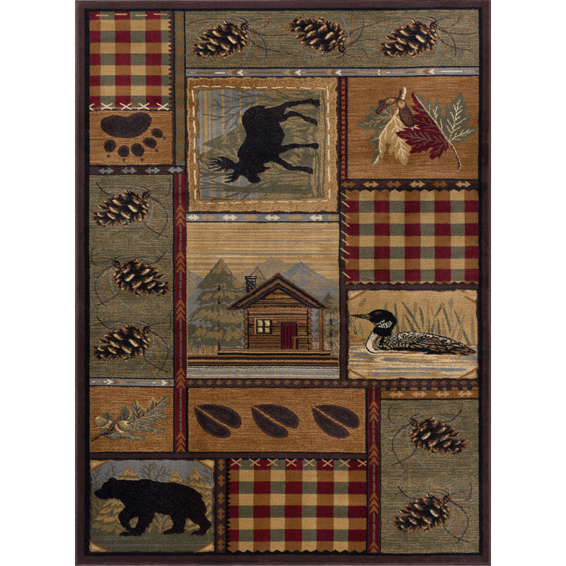 Alers Indoor Rug, Rectangle 2' x 3'