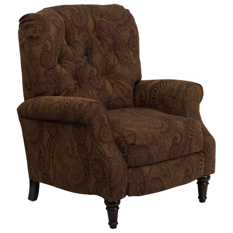 Fauteuil inclinable manuel Richbell, Tissu brun tabac