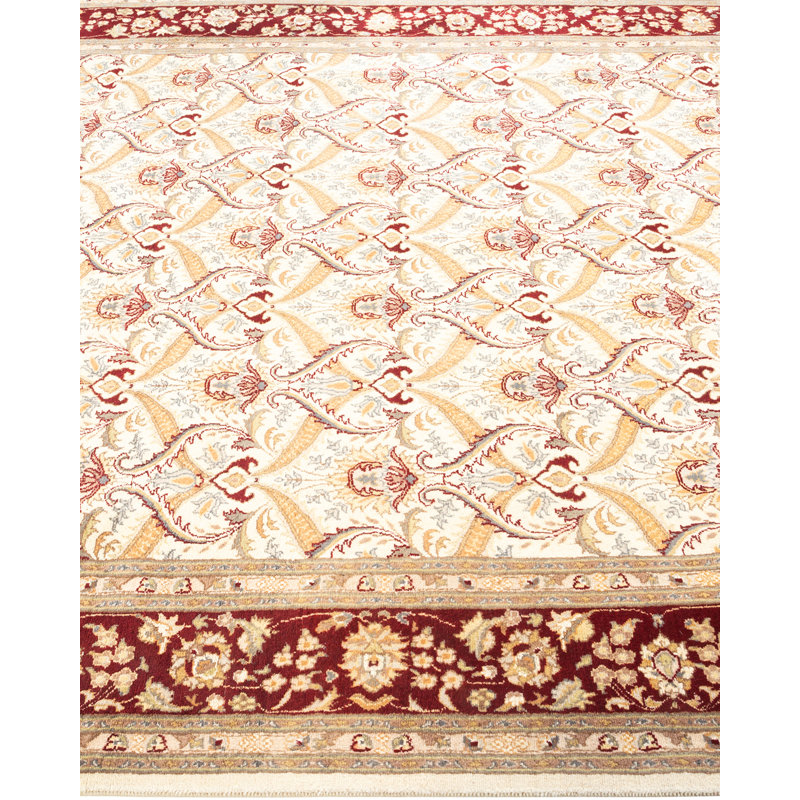 Classic One-of-a-Kind 6' 2" x 9' 1" Hand Knotted Area Rug