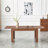 Extendable Rectangular Dining Table with 2 Drop Leaves – Walnut Finish