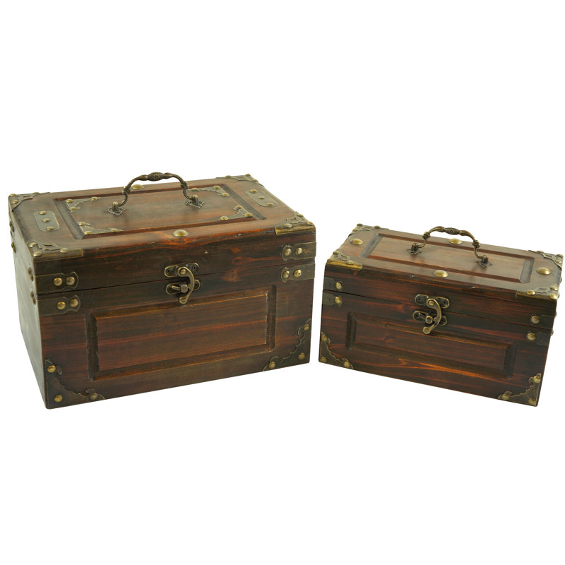 Brezina Wooden Decorative Trunk
