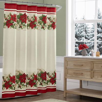 Farias Floral Shower Curtain