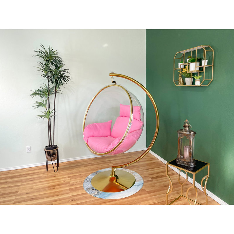Balancelle avec support, Or / rose