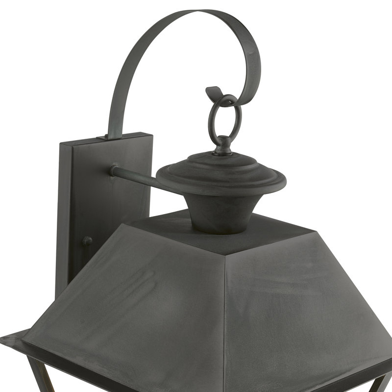 Francsico 3 - Bulb 22" Outdoor Wall Lantern, Charcoal
