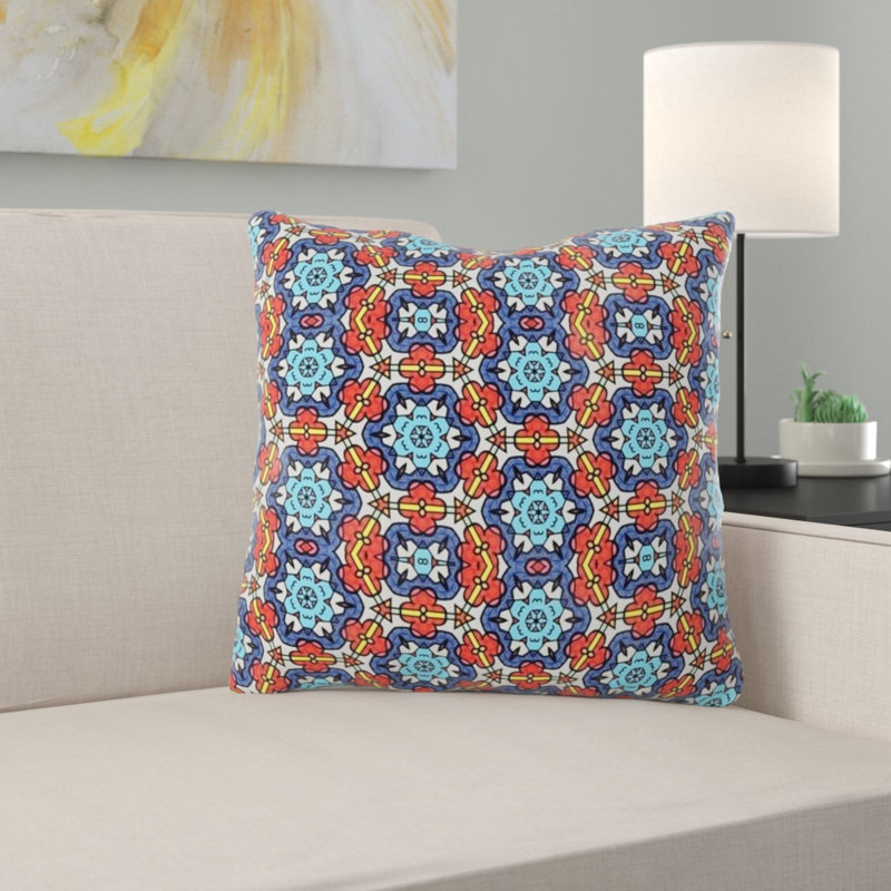 Coussin décoratif à motif, Intérieur