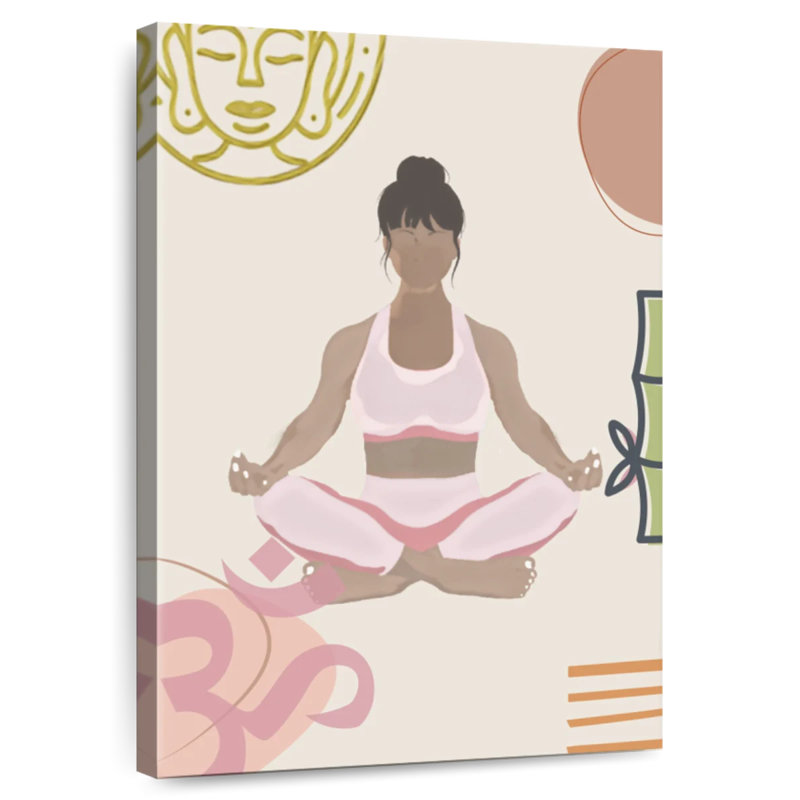 Senne Yoga Pose I, 24" H x 16" W