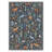 Aarna Midnight Forest Folk Art Animals & Botanical Navy Area Rug, Machine Washable, Inspired Faux Wool - High-Rebound Foam & Non-Slip Backing-1039935236-1024123331
