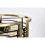Luminaire suspendu cage en laiton huilé 15 pouces Milly 3 lumières