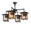 Seneca Winter Pine 4 - Light Chandelier
